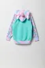 Haut à capuchon à imprimé Licorne pour fille sold by Urban Planet