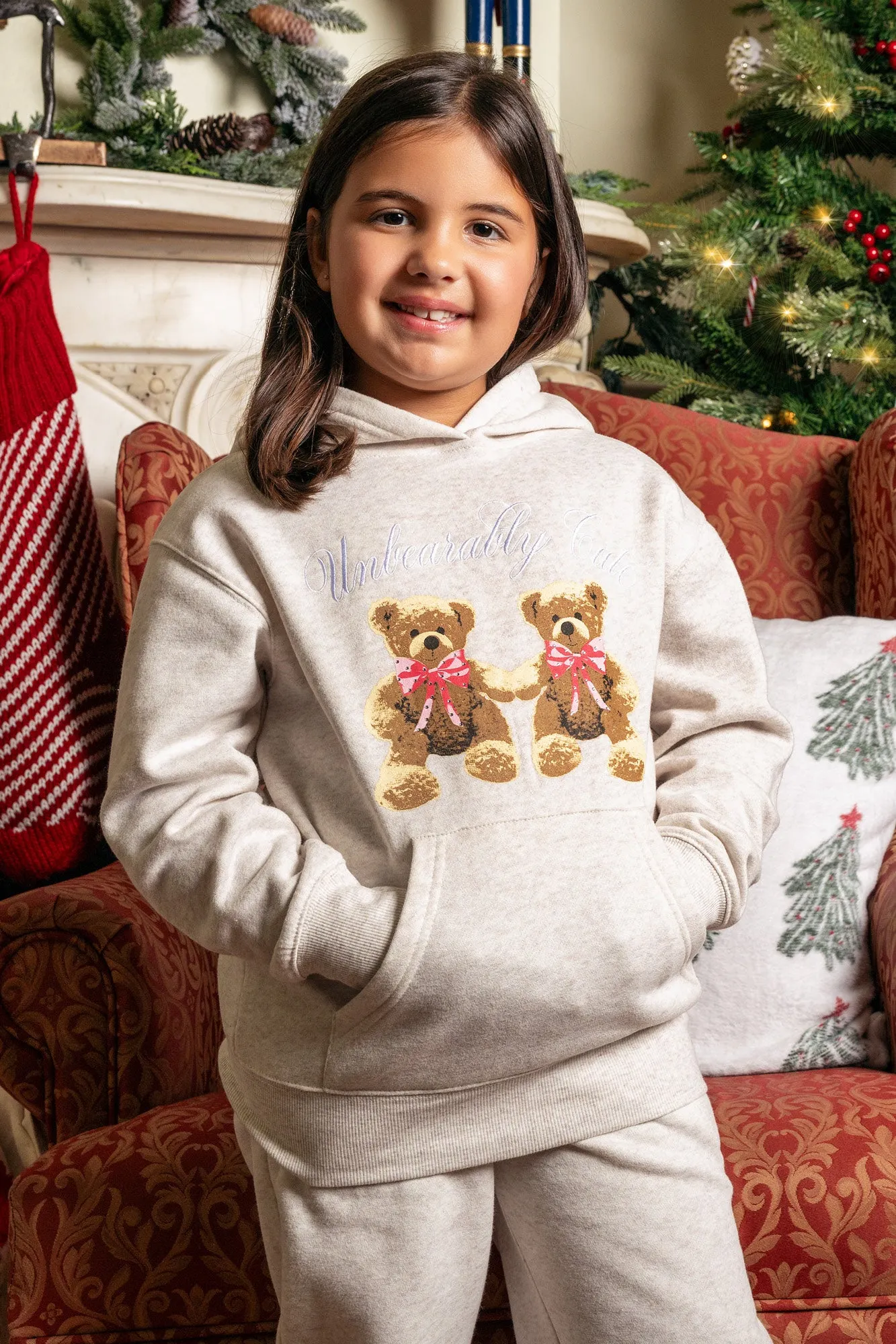 Girls Oversized Graphic Fleece Hoodie sold by Urban Planet