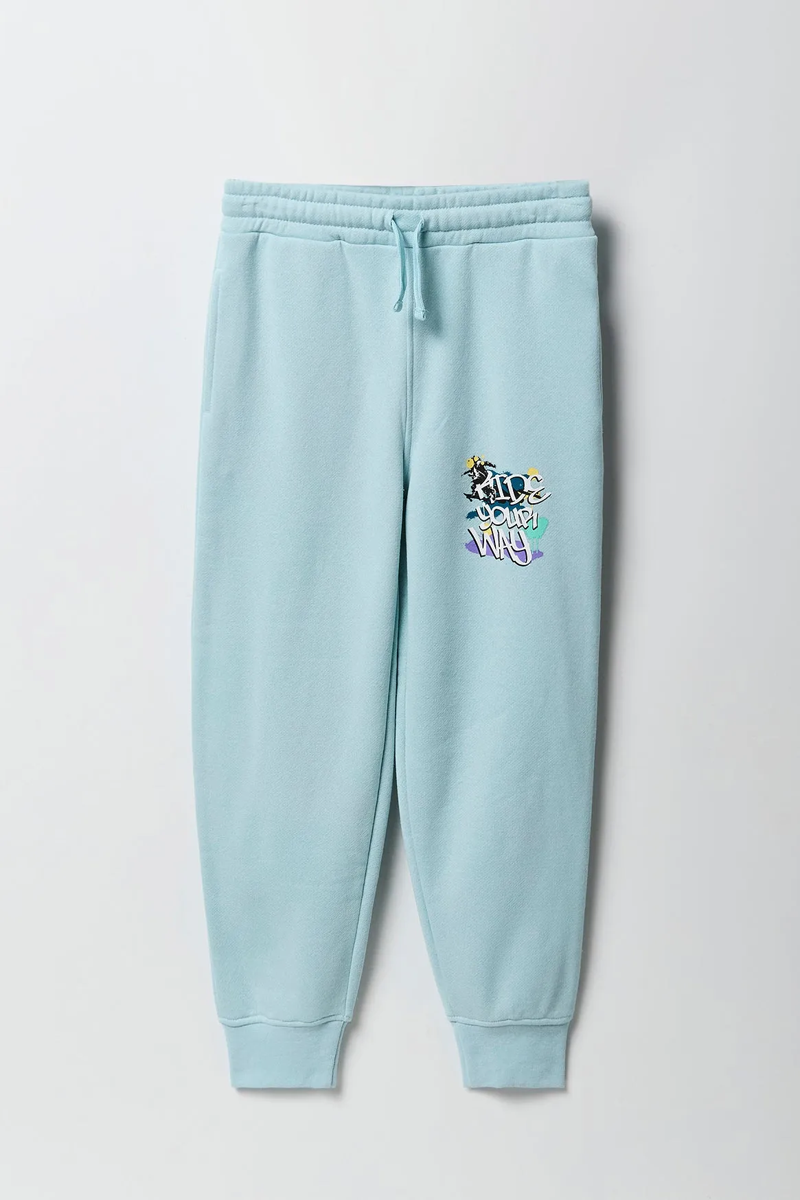 Boys Graphic Fleece Jogger sold by Urban Planet product image thumbnail 4