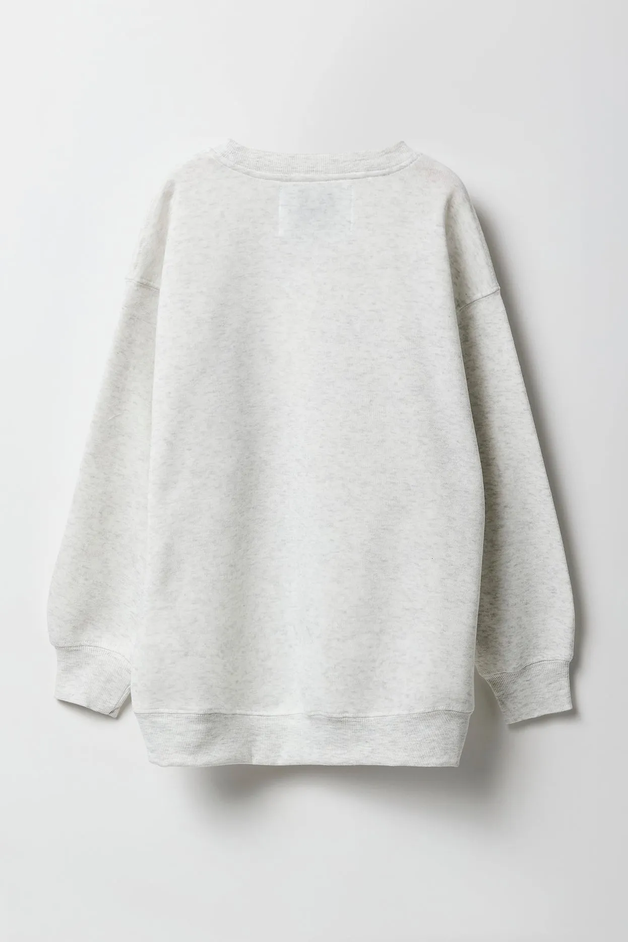 Girls Oversized Graphic Fleece Sweatshirt sold by Urban Planet product image thumbnail 2