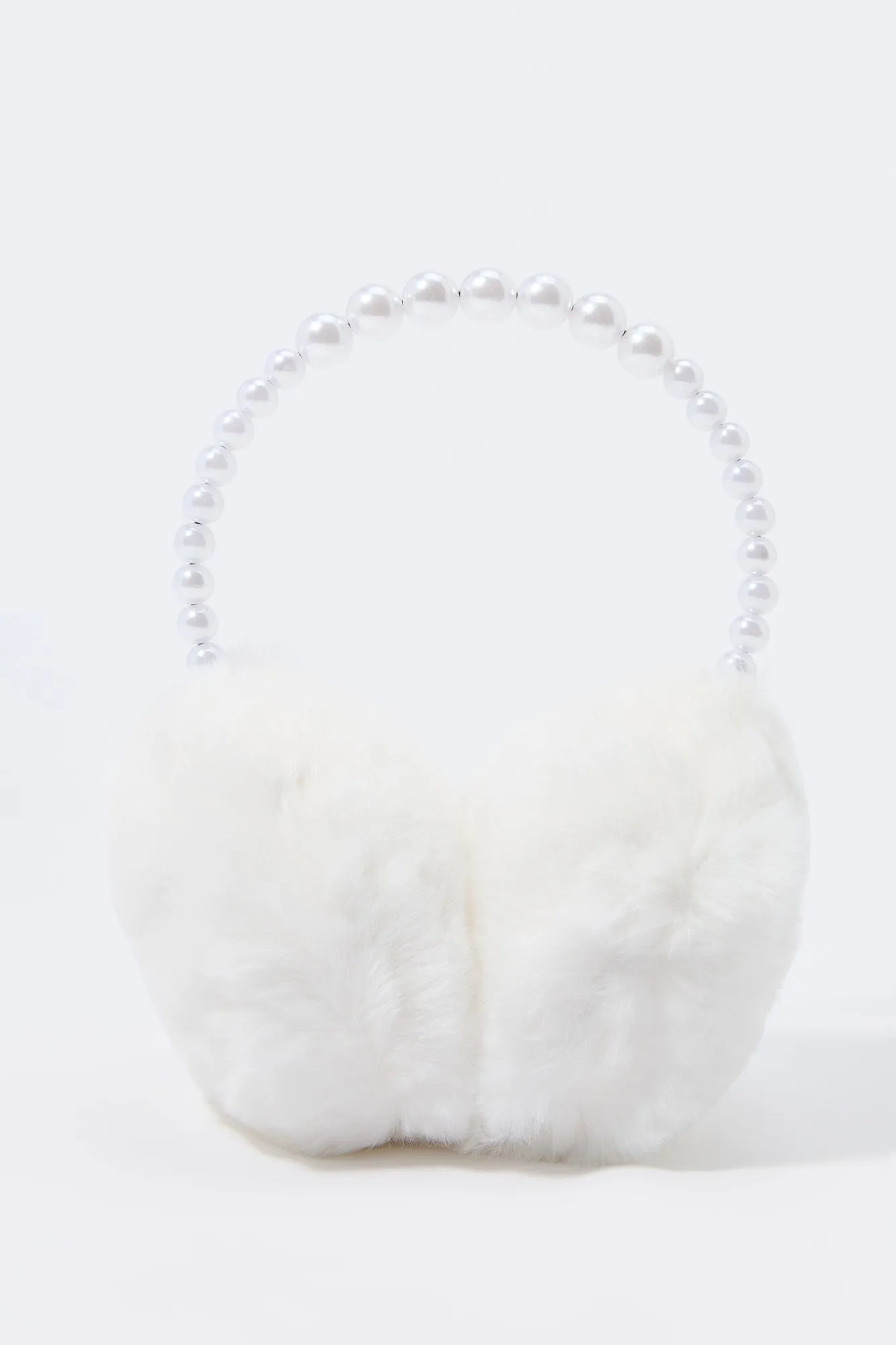 Protège-oreilles en peluche avec similiperles pour fille sold by Urban Planet product image thumbnail 5
