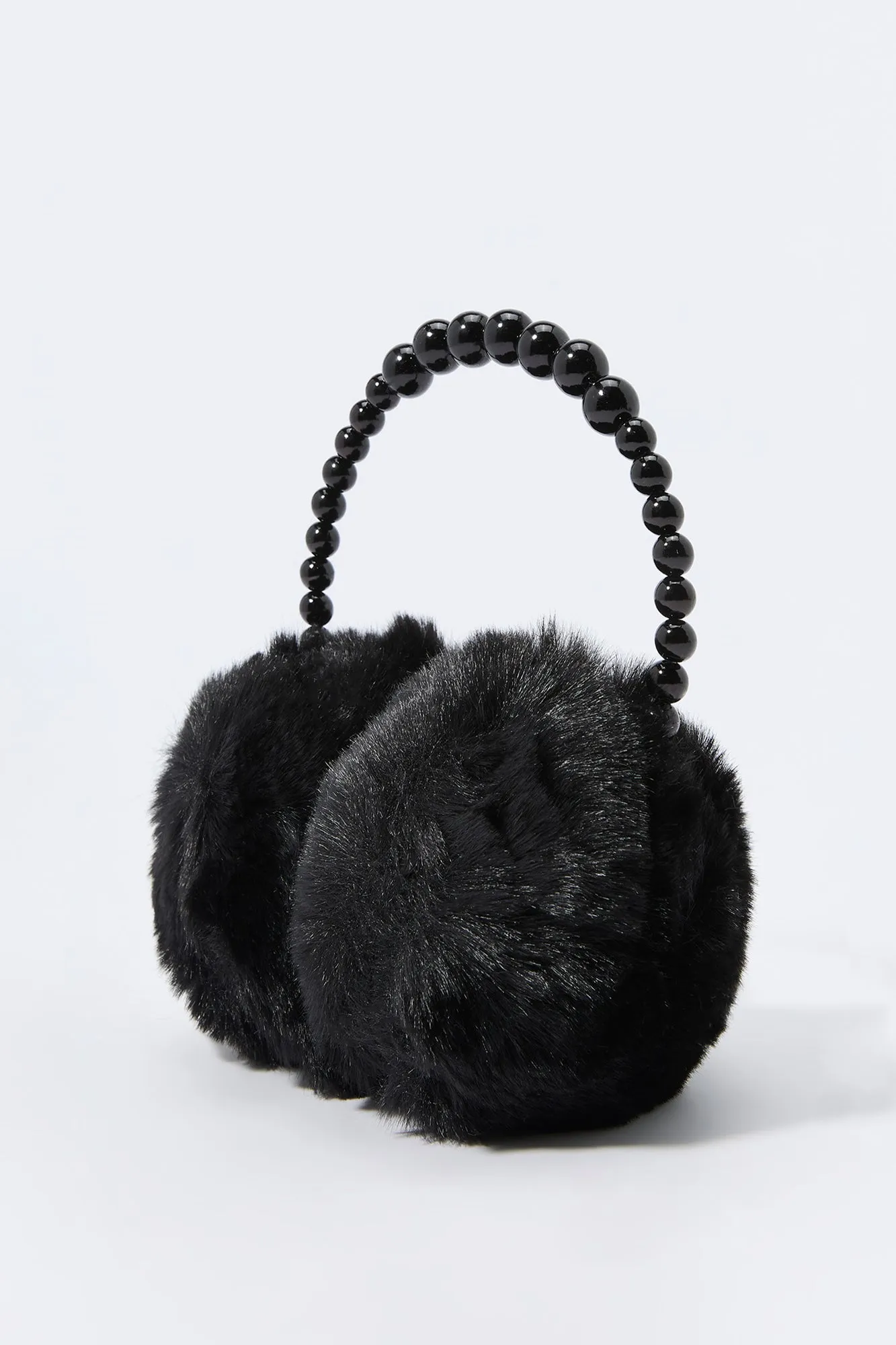 Protège-oreilles en peluche avec similiperles pour fille sold by Urban Planet product image thumbnail 4