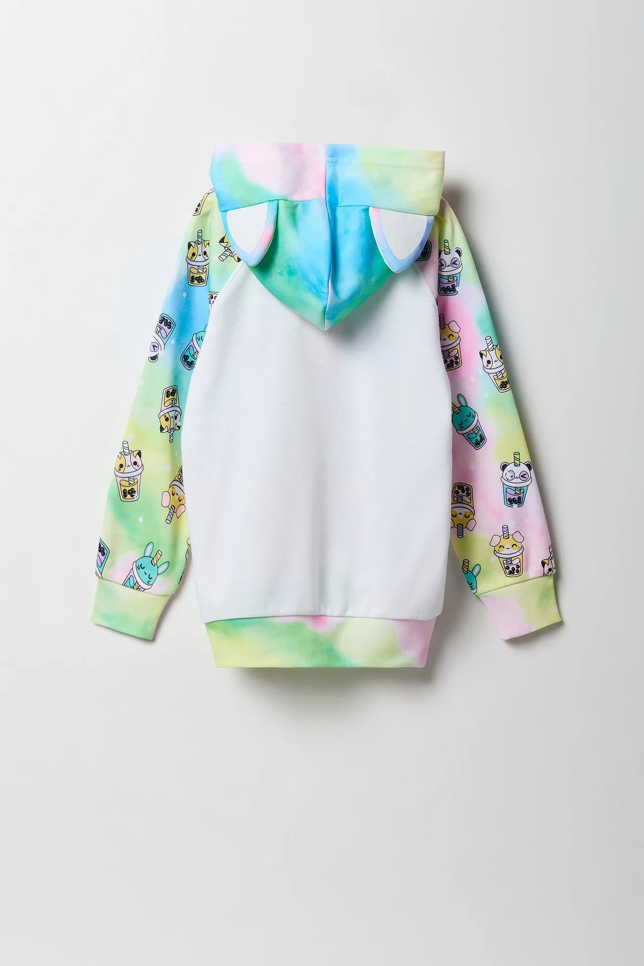 Haut à capuchon avec imprimé Boba Cat pour fille sold by Urban Planet product image thumbnail 3