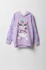 Haut à capuchon avec imprimé Gamer Caticorn pour fille sold by Urban Planet