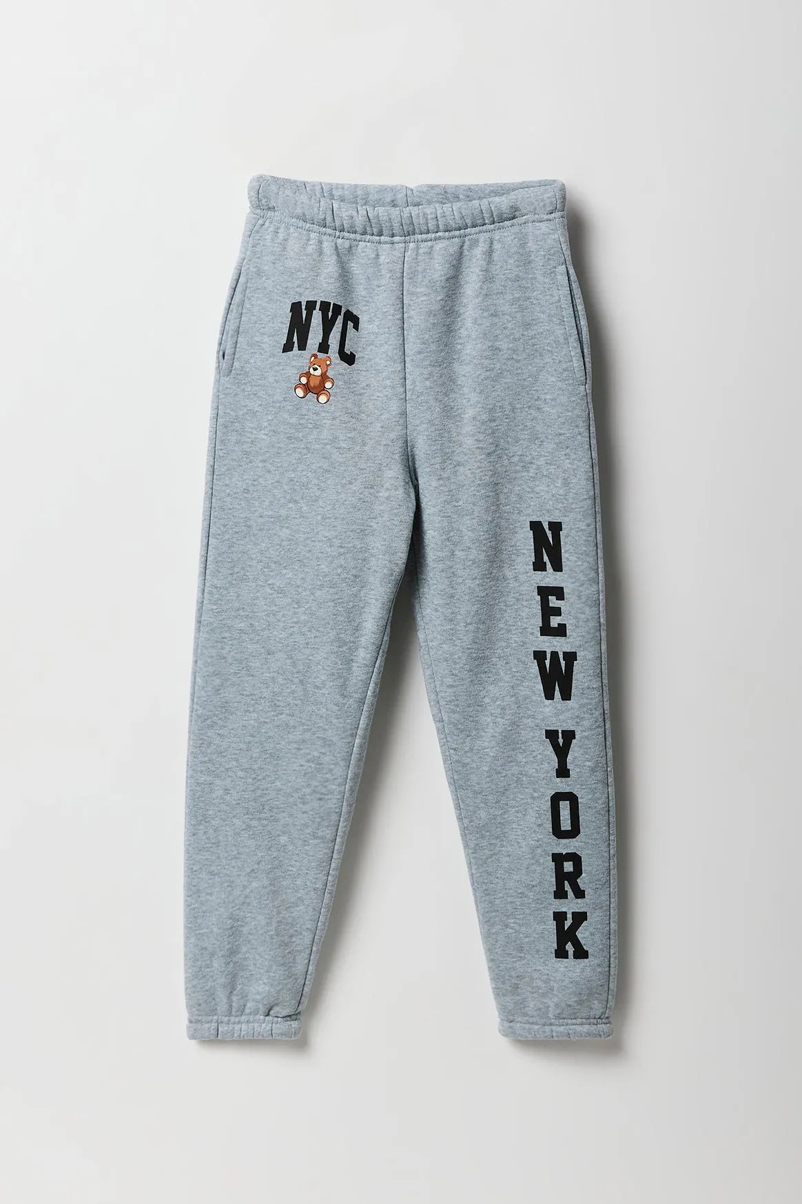 Girls Graphic Fleece Jogger sold by Urban Planet product image thumbnail 3