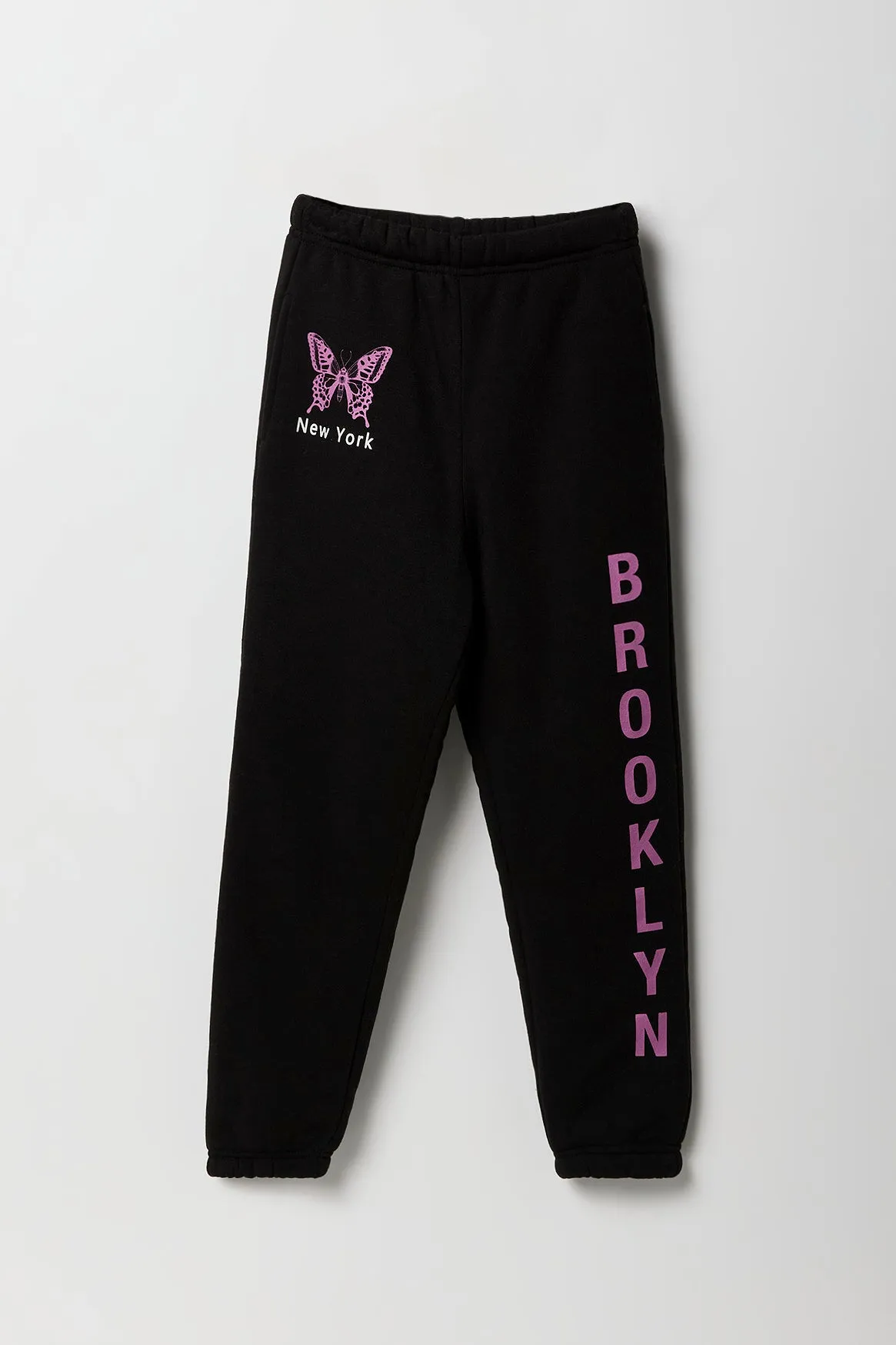 Girls Graphic Fleece Jogger sold by Urban Planet product image thumbnail 5