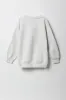 Girls Oversized Graphic Fleece Sweatshirt sold by Urban Planet