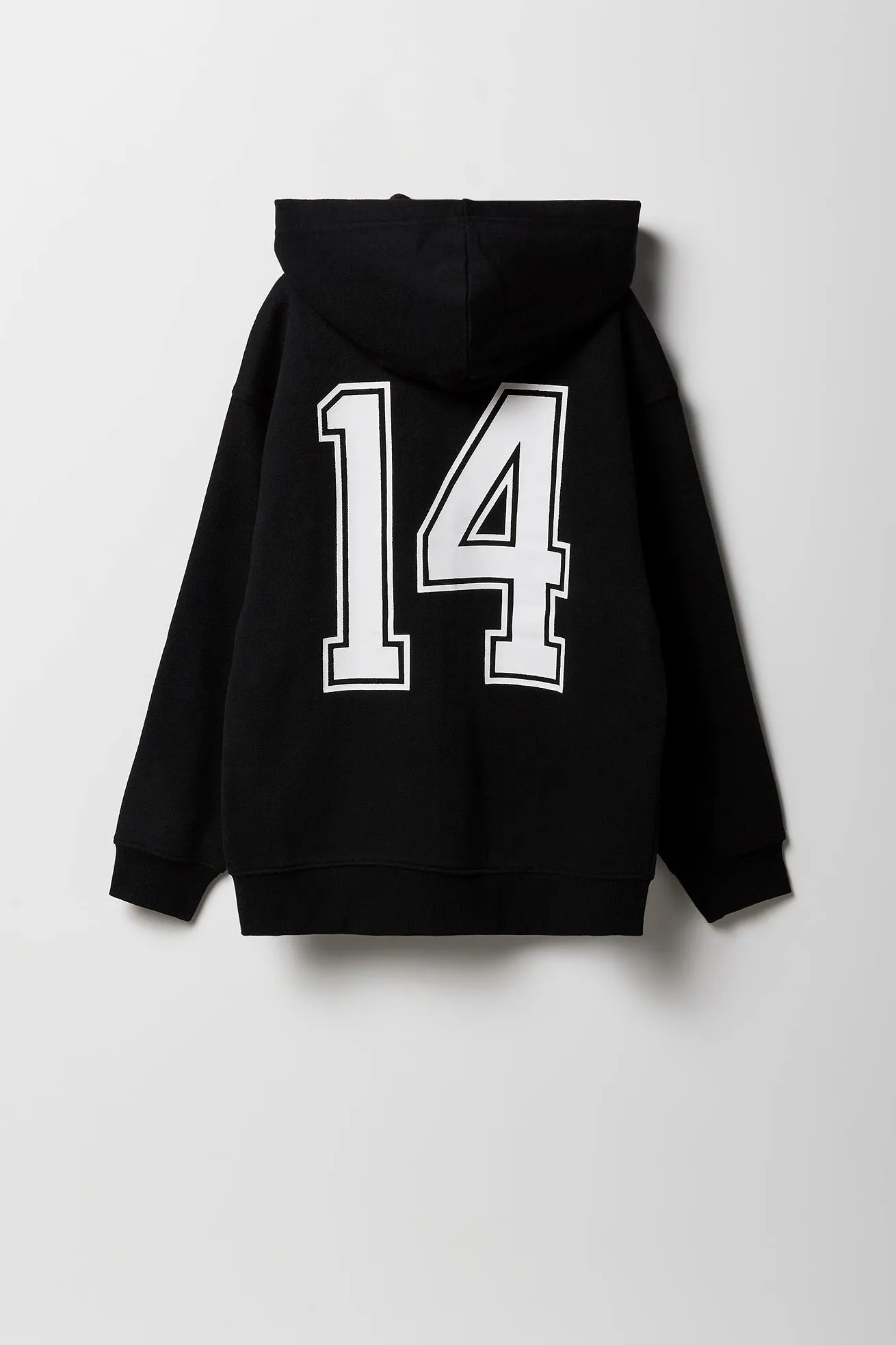 Girls City Graphic Zip-Up Fleece Hoodie sold by Urban Planet product image thumbnail 4