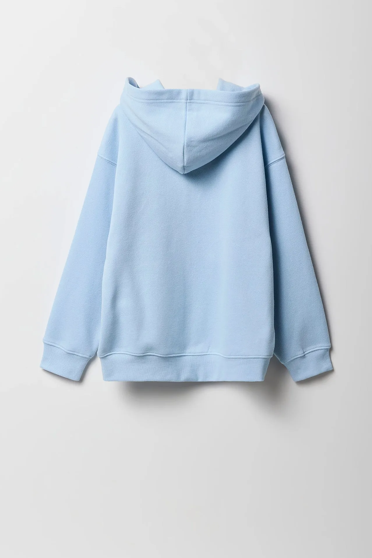 Haut à capuchon en molleton avec motif ville et fermeture à glissière pour fille sold by Urban Planet product image thumbnail 2