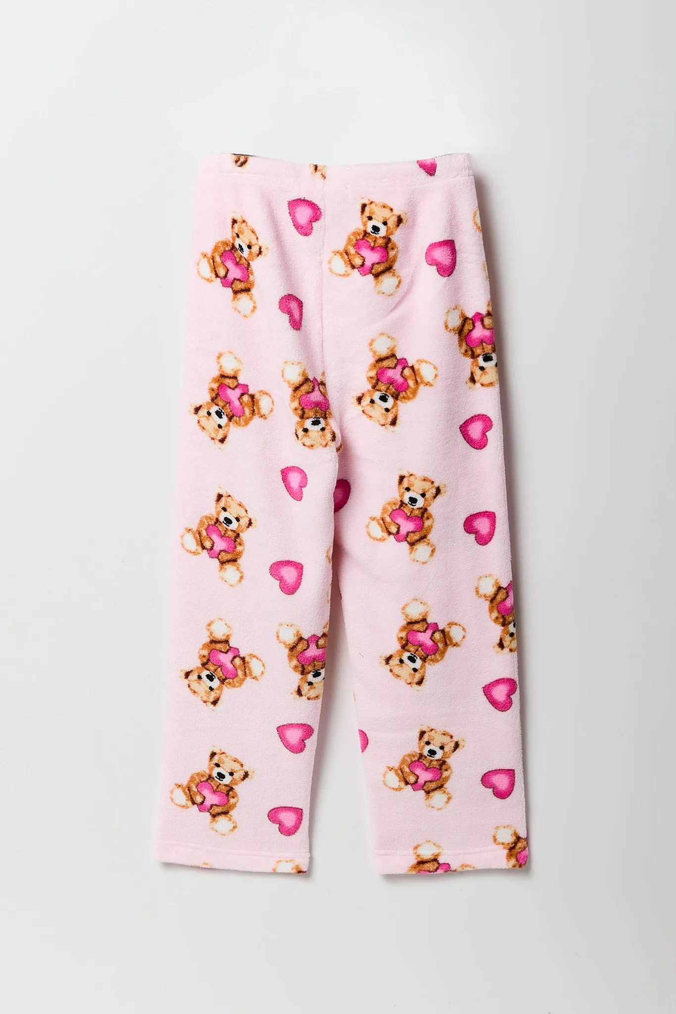 Pantalon de pyjama en peluche imprimée pour fille sold by Urban Planet product image thumbnail 2