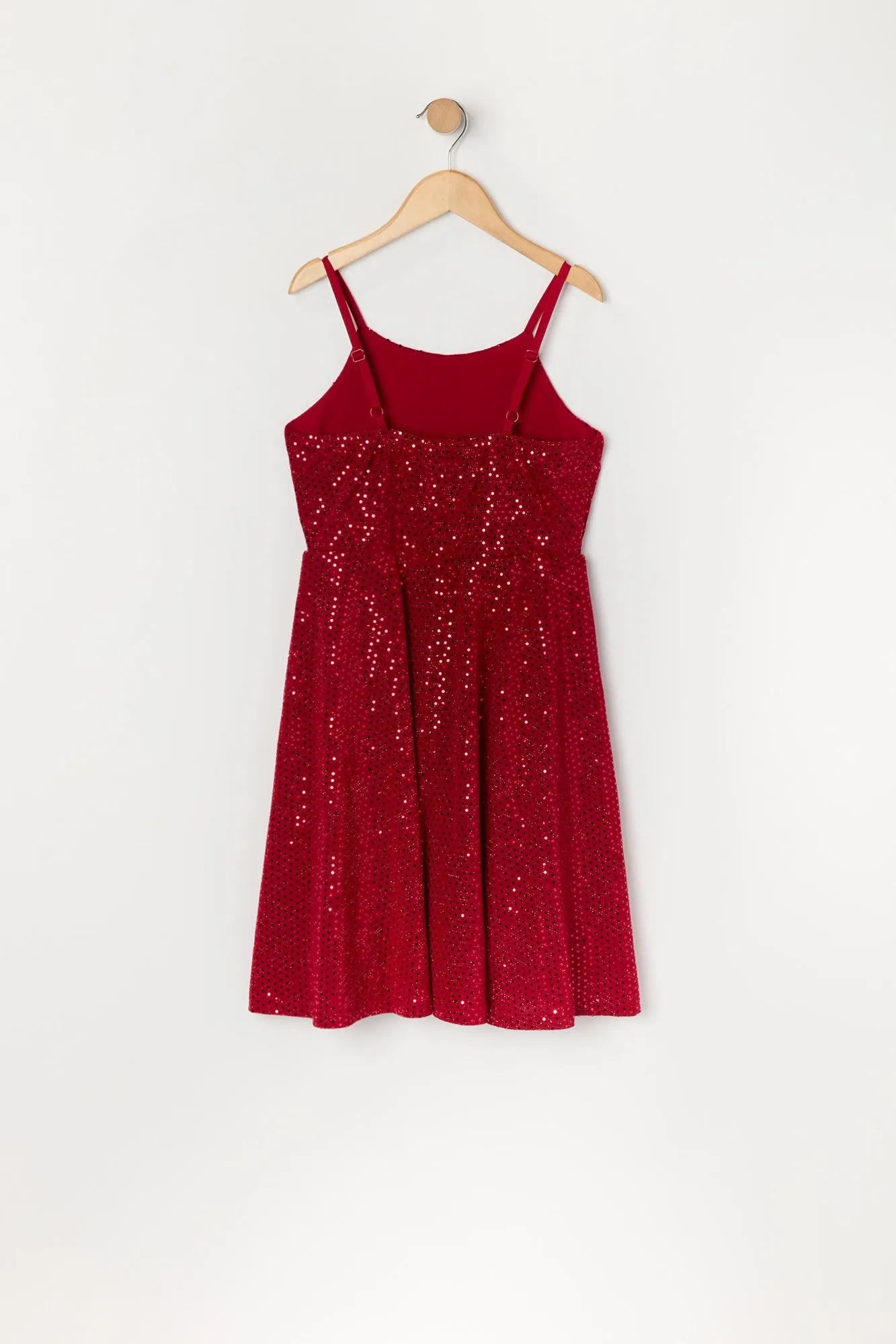 Girls Sequin Skater Dress sold by Urban Planet product image thumbnail 4