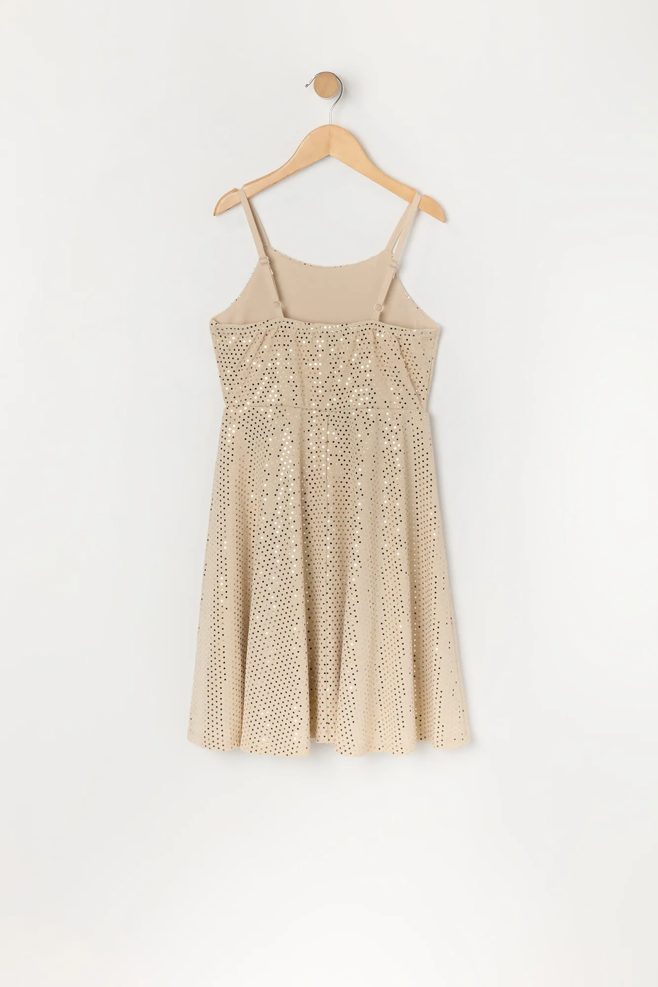 Girls Sequin Skater Dress sold by Urban Planet product image thumbnail 2