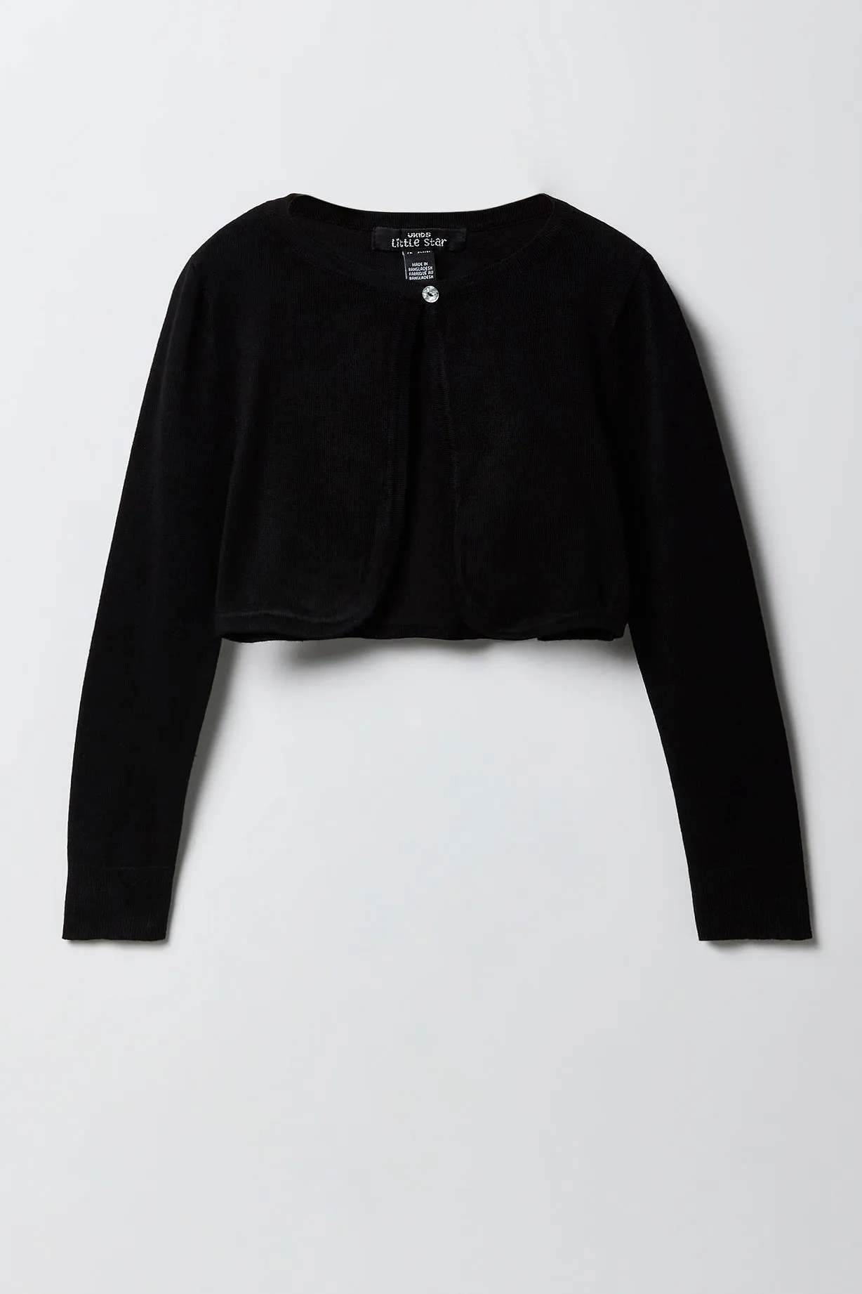 Veste longue boutonnée avec pierres du Rhin pour fille sold by Urban Planet product image thumbnail 3