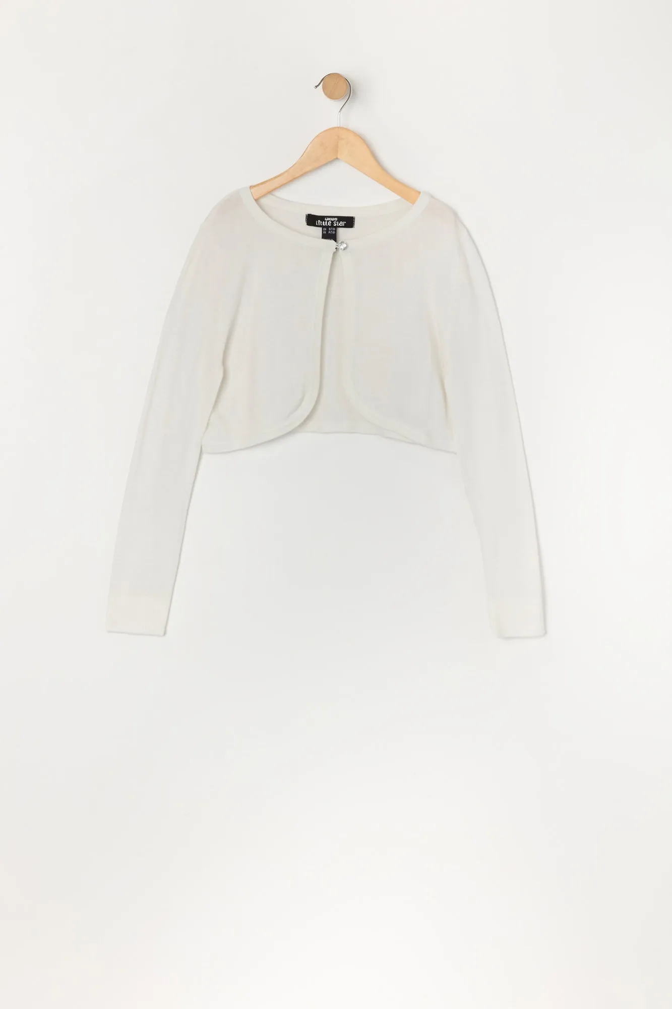 Veste longue boutonnée avec pierres du Rhin pour fille sold by Urban Planet