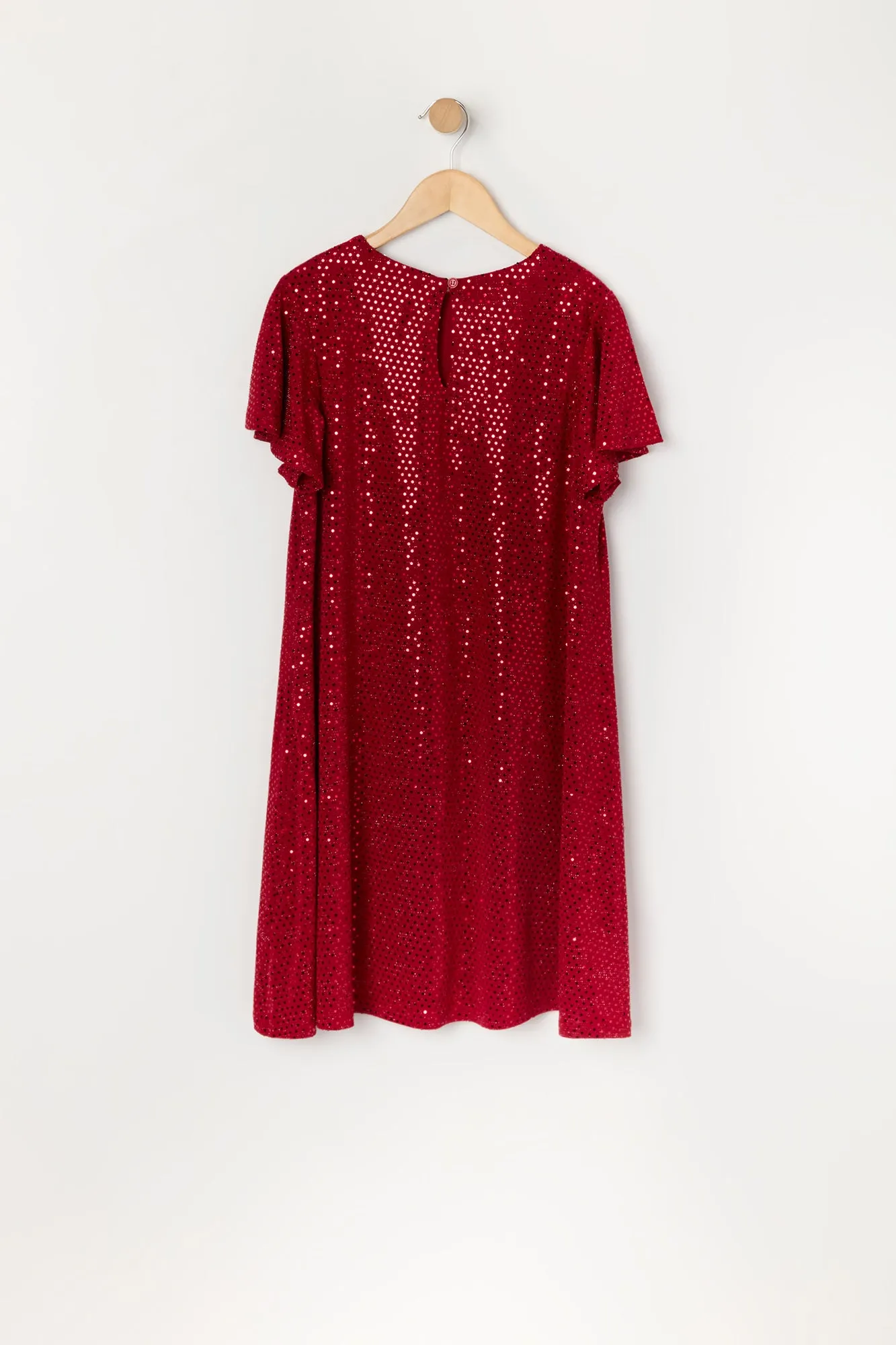 Robe à manches courtes avec paillettes pour fille sold by Urban Planet product image thumbnail 4