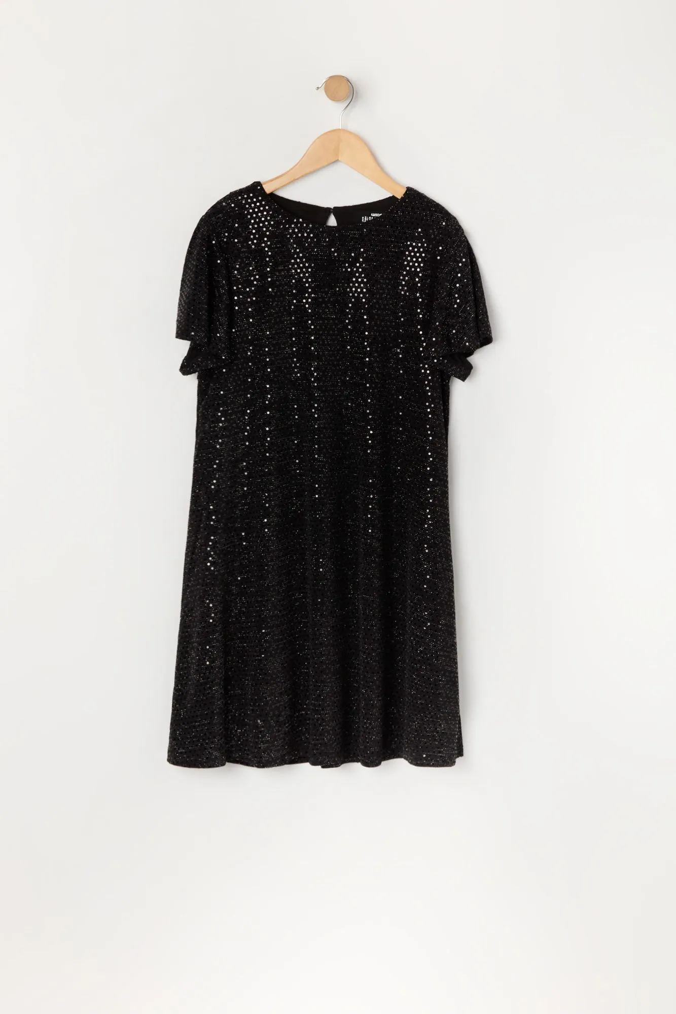 Robe à manches courtes avec paillettes pour fille sold by Urban Planet product image thumbnail 5