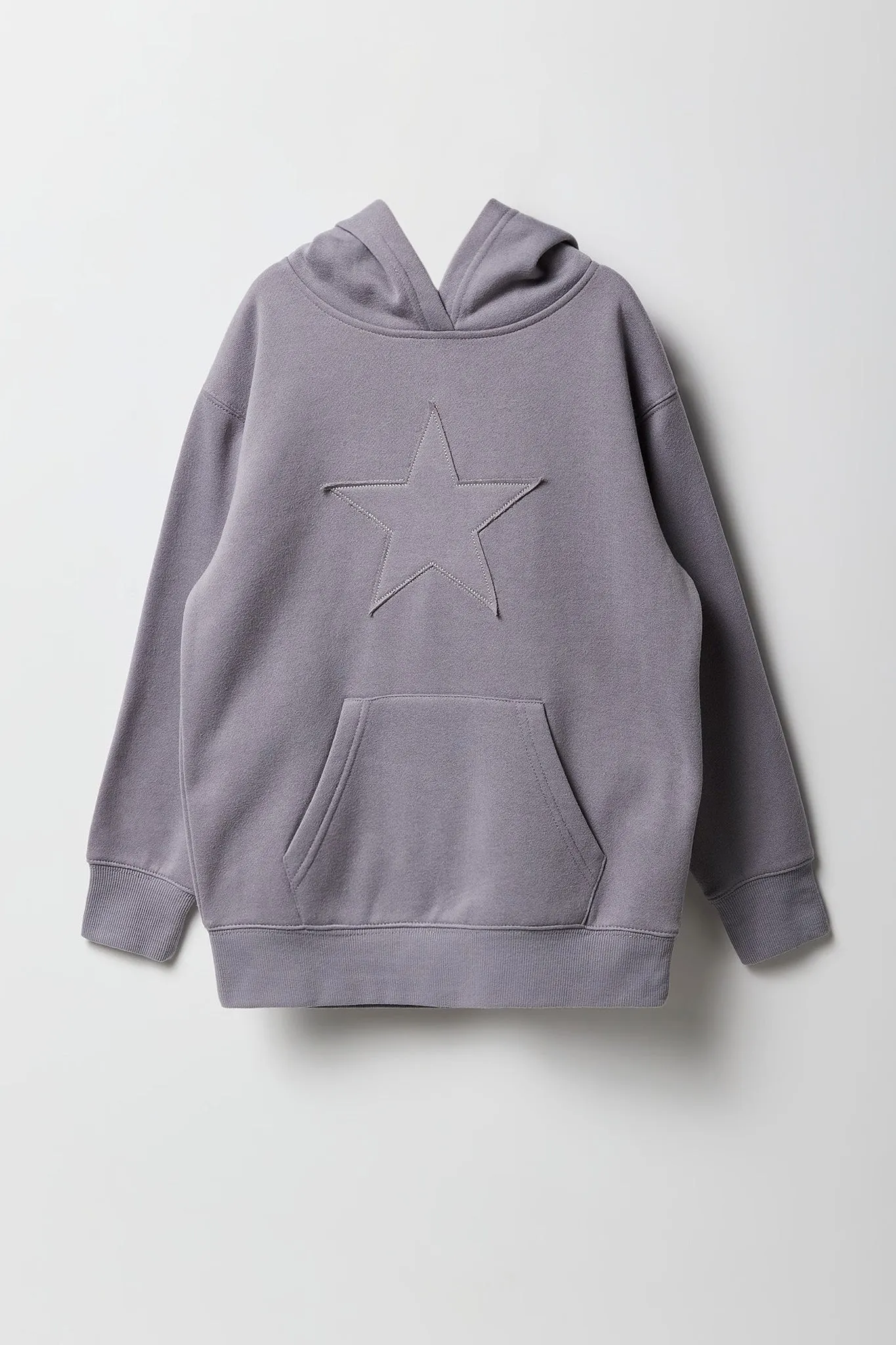 Girls Oversized City Graphic Fleece Hoodie sold by Urban Planet