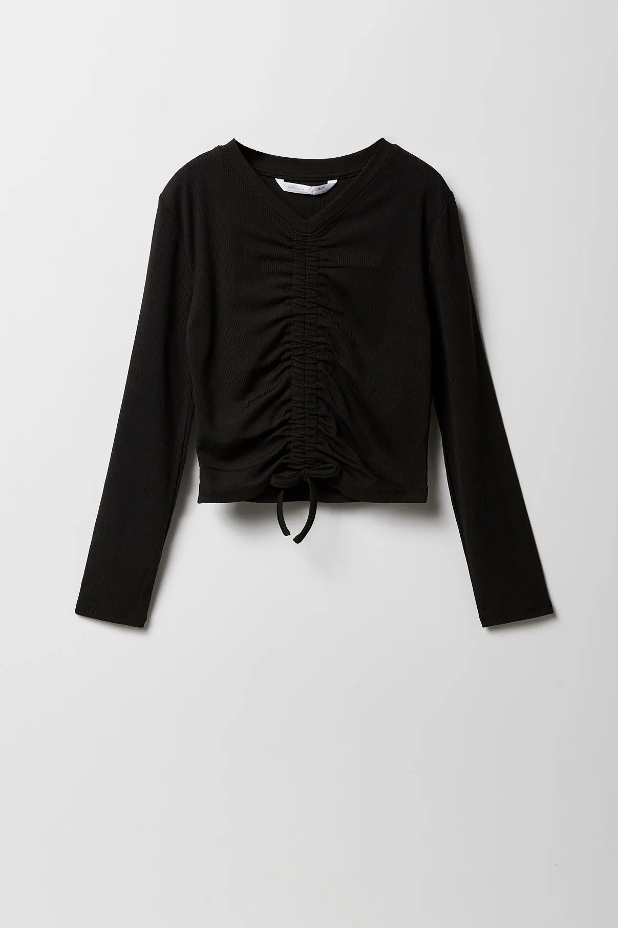 Haut à manches longues avec taille coulissante pour fille sold by Urban Planet product image thumbnail 3