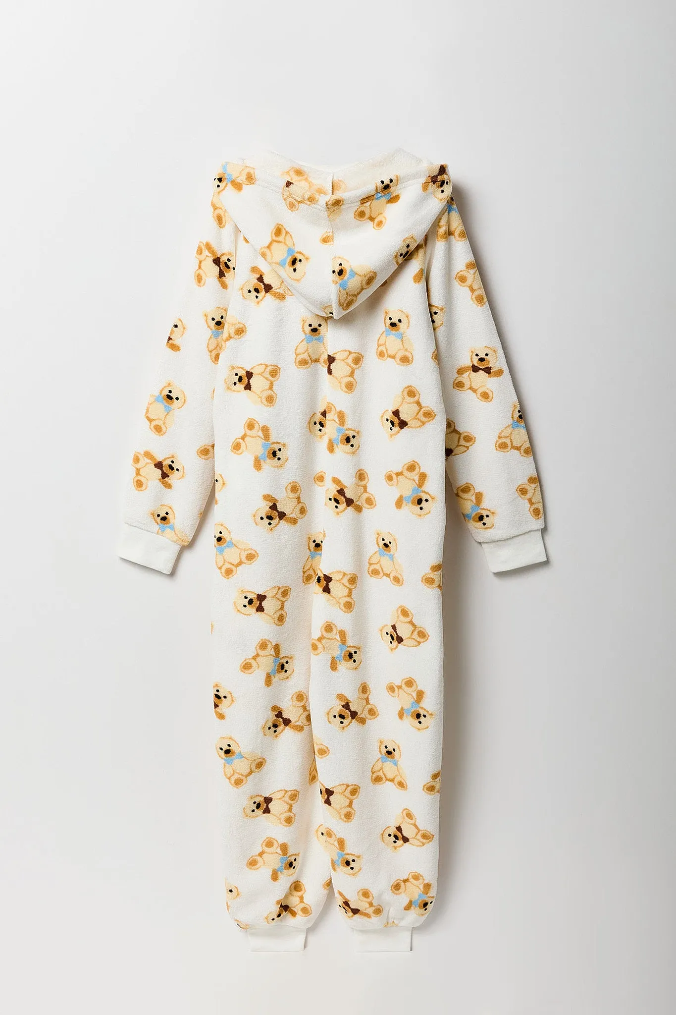 Youth Printed Plush Onesie sold by Urban Planet product image thumbnail 2