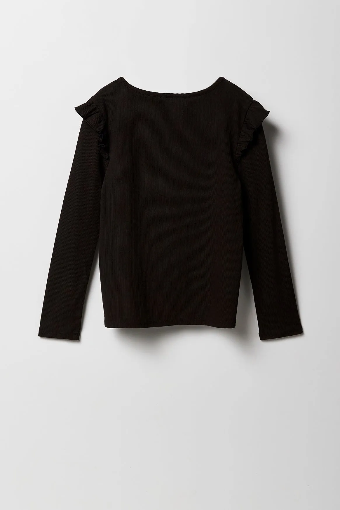 Haut à manches longues avec manches volantée pour fille sold by Urban Planet product image thumbnail 4