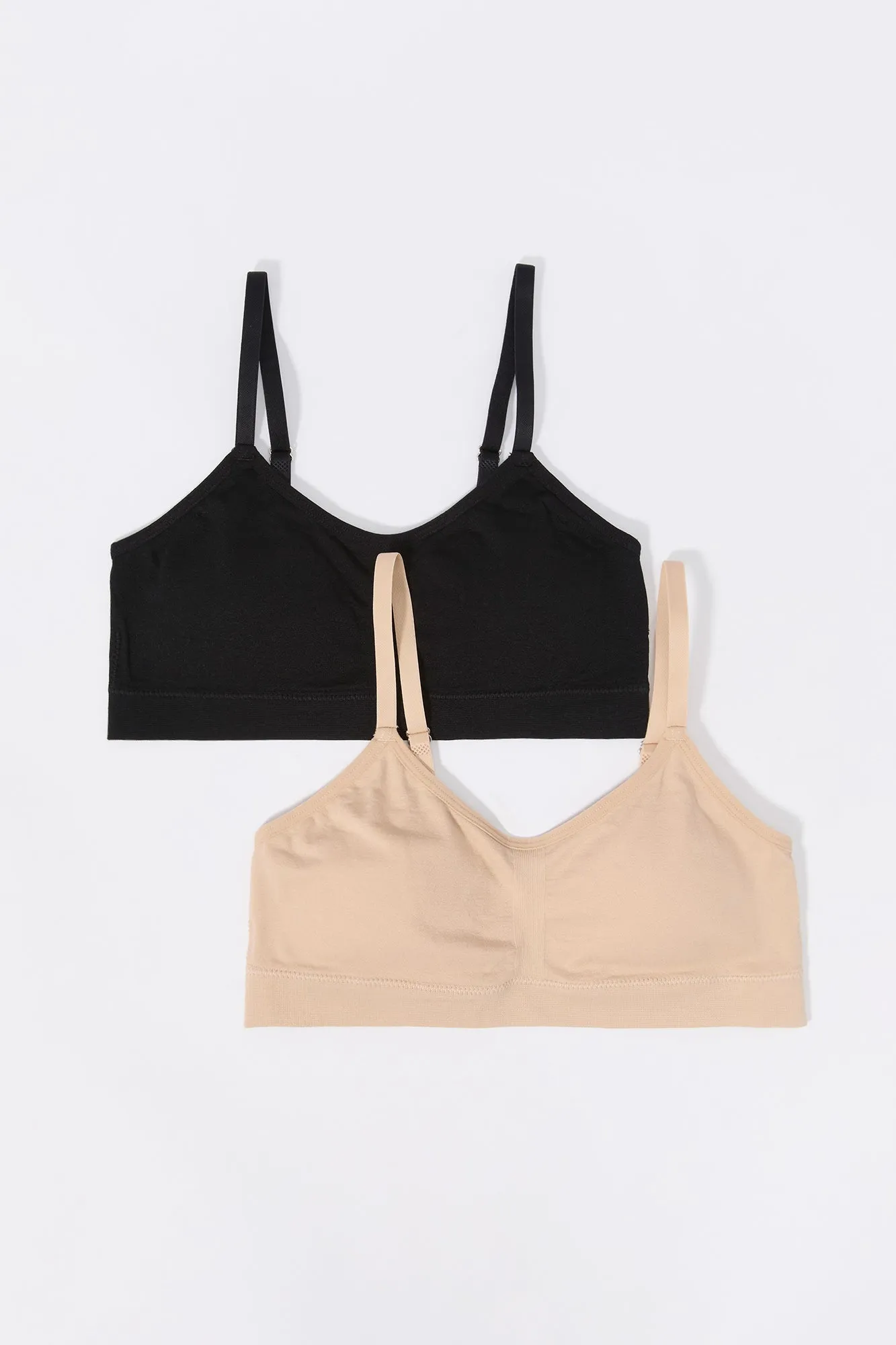 Girls Seamless Bralette (2 Pack) sold by Urban Planet product image thumbnail 3