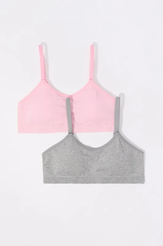 Girls Seamless Bralette (2 Pack) sold by Urban Planet