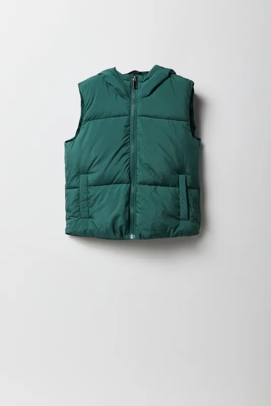 Veste bouffante à capuchon pour fille sold by Urban Planet