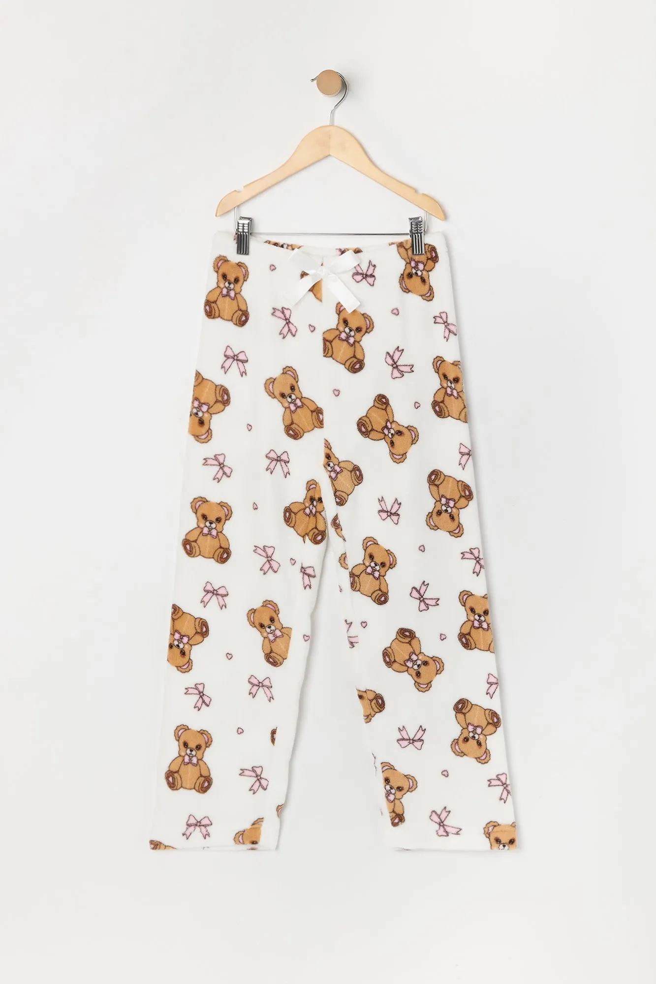 Girls Printed Plush Pajama Pant sold by Urban Planet product image thumbnail 3