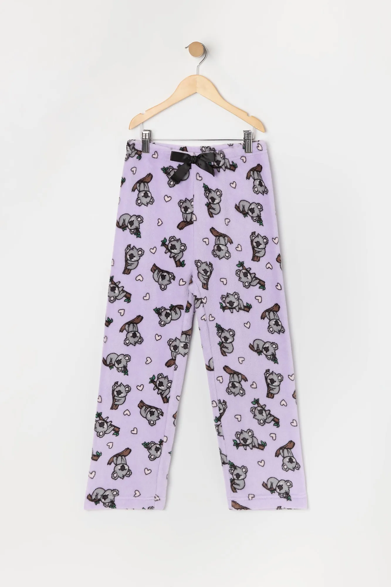 Girls Printed Plush Pajama Pant sold by Urban Planet product image thumbnail 5