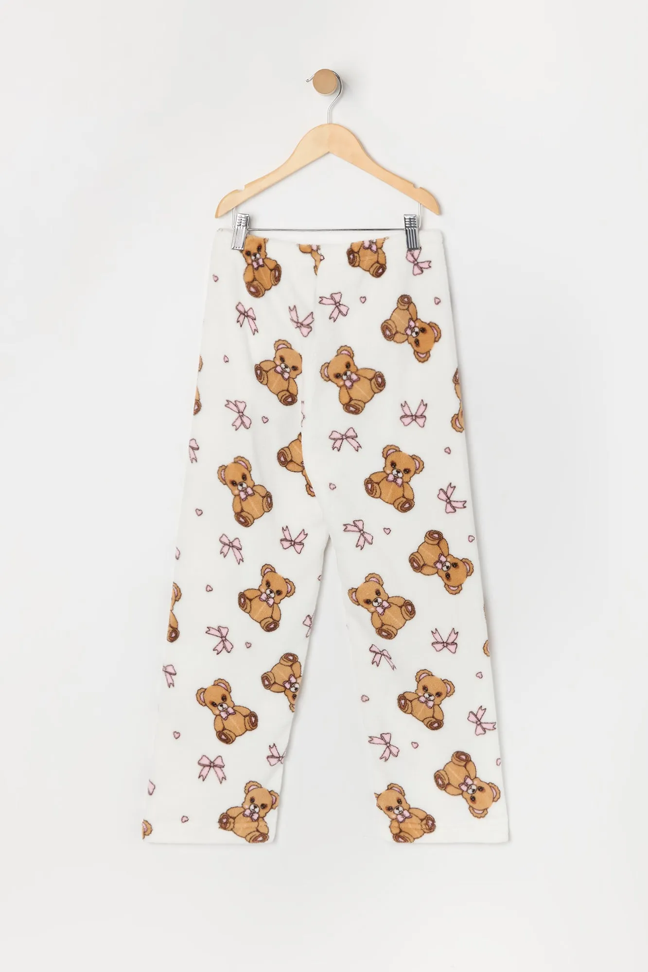Girls Printed Plush Pajama Pant sold by Urban Planet product image thumbnail 4