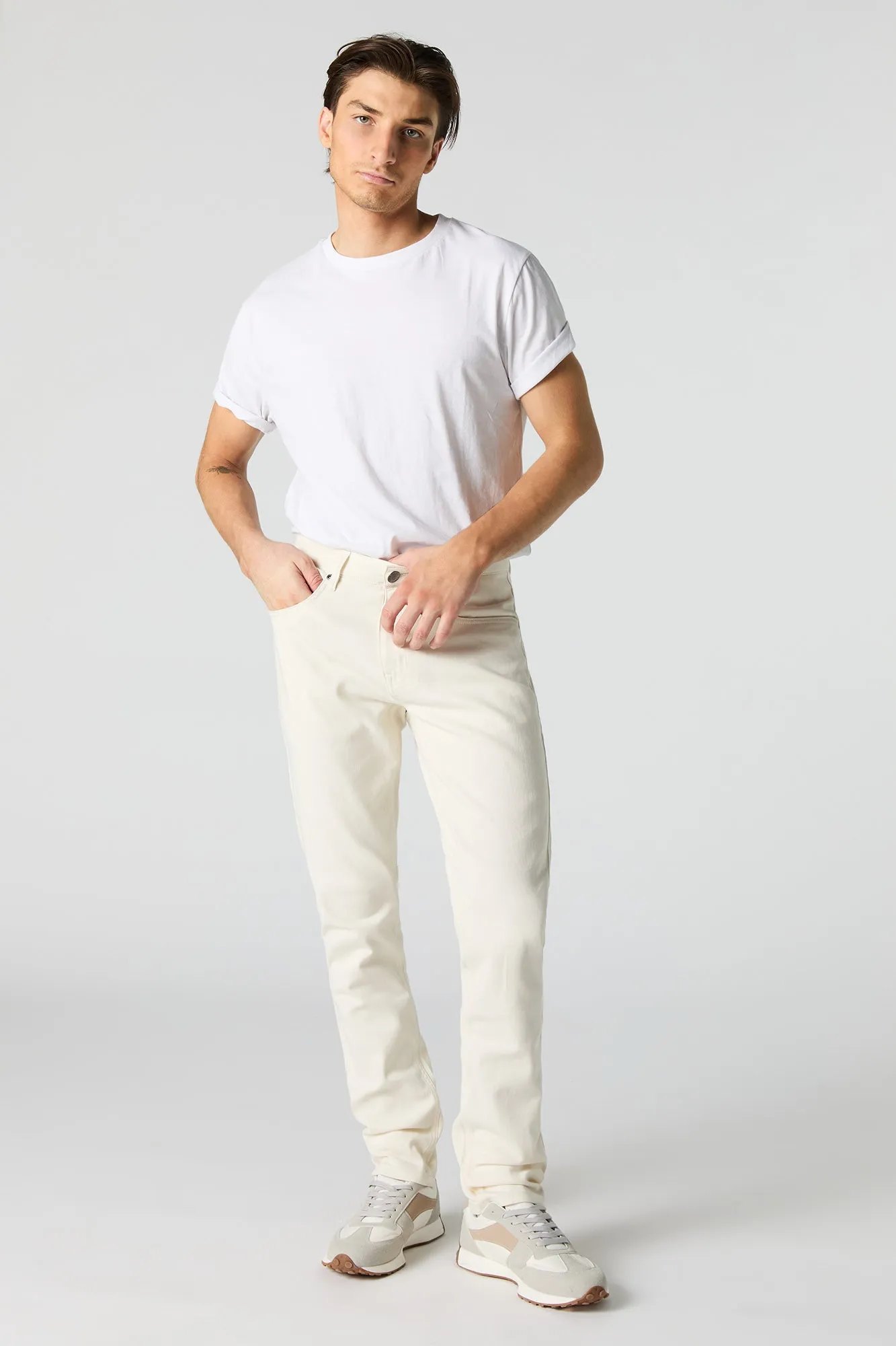 White Wash Slim Jean sold by Urban Planet product image thumbnail 2