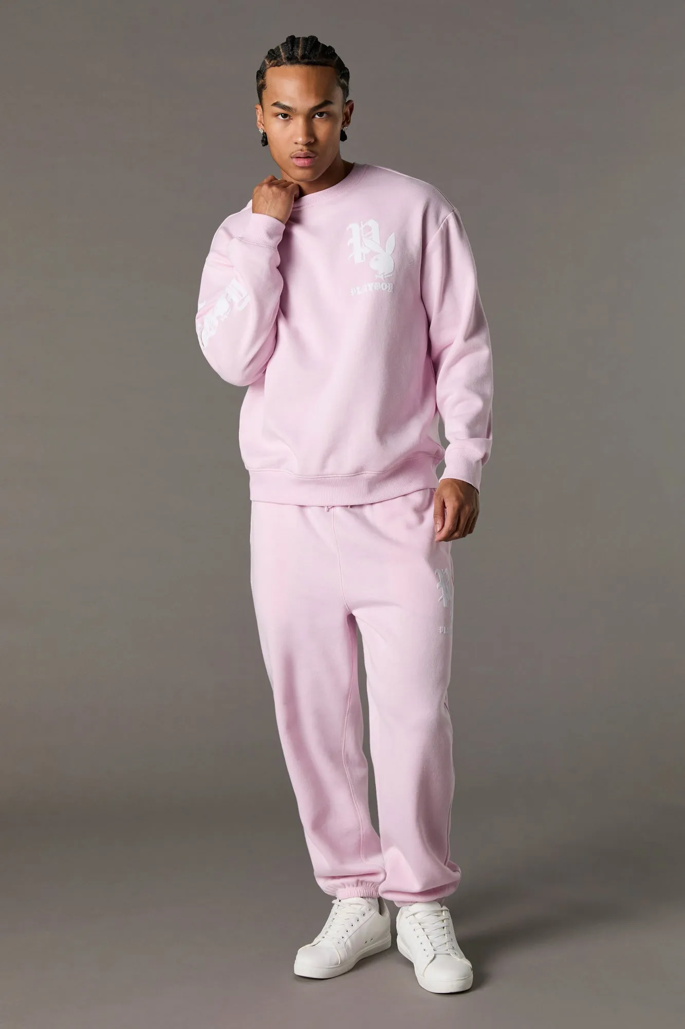 Playboy Graphic Fleece Jogger sold by Urban Planet product image thumbnail 2