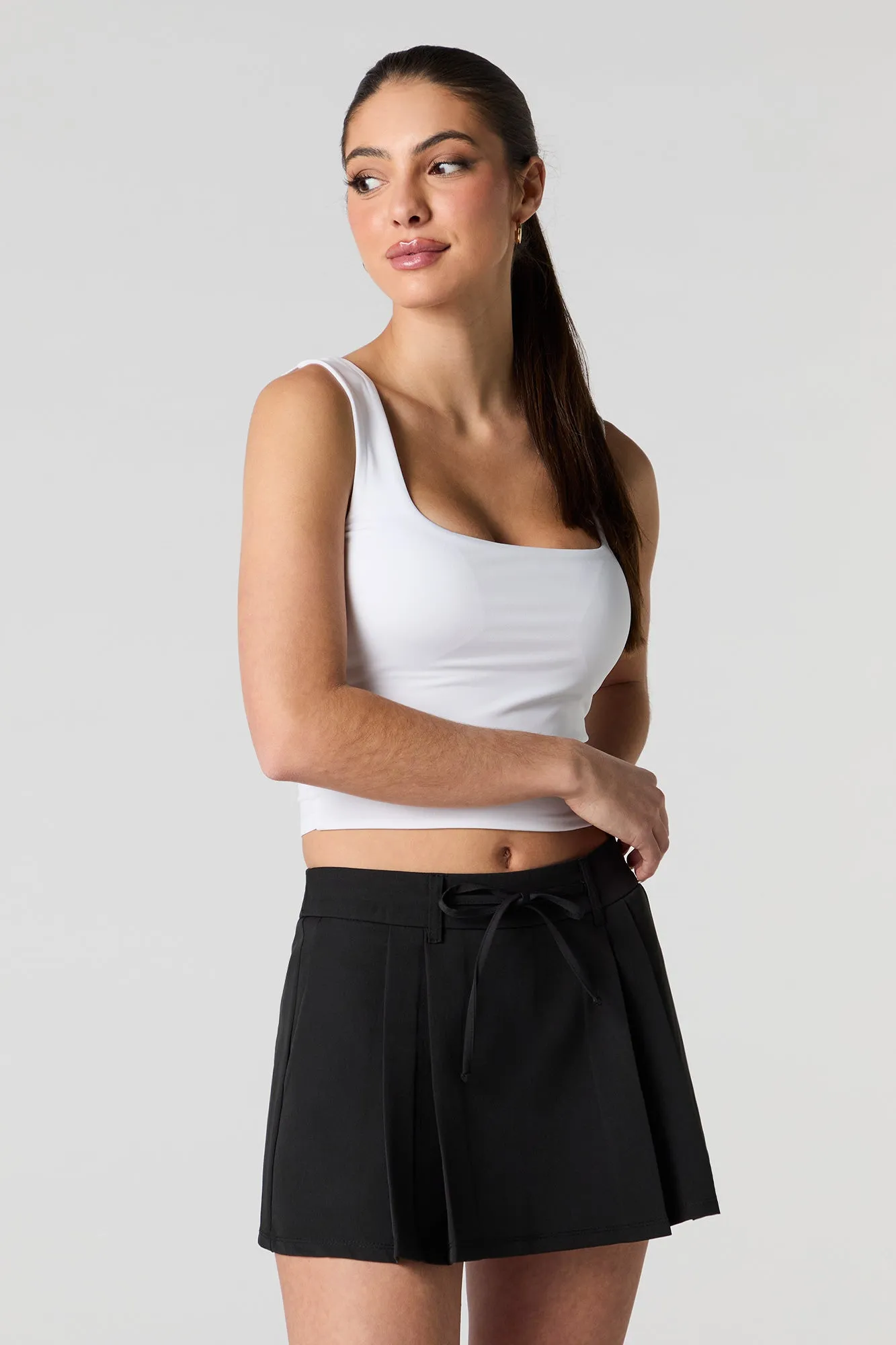 Jupe-short plissée à taille coulissante sold by Urban Planet product image thumbnail 5