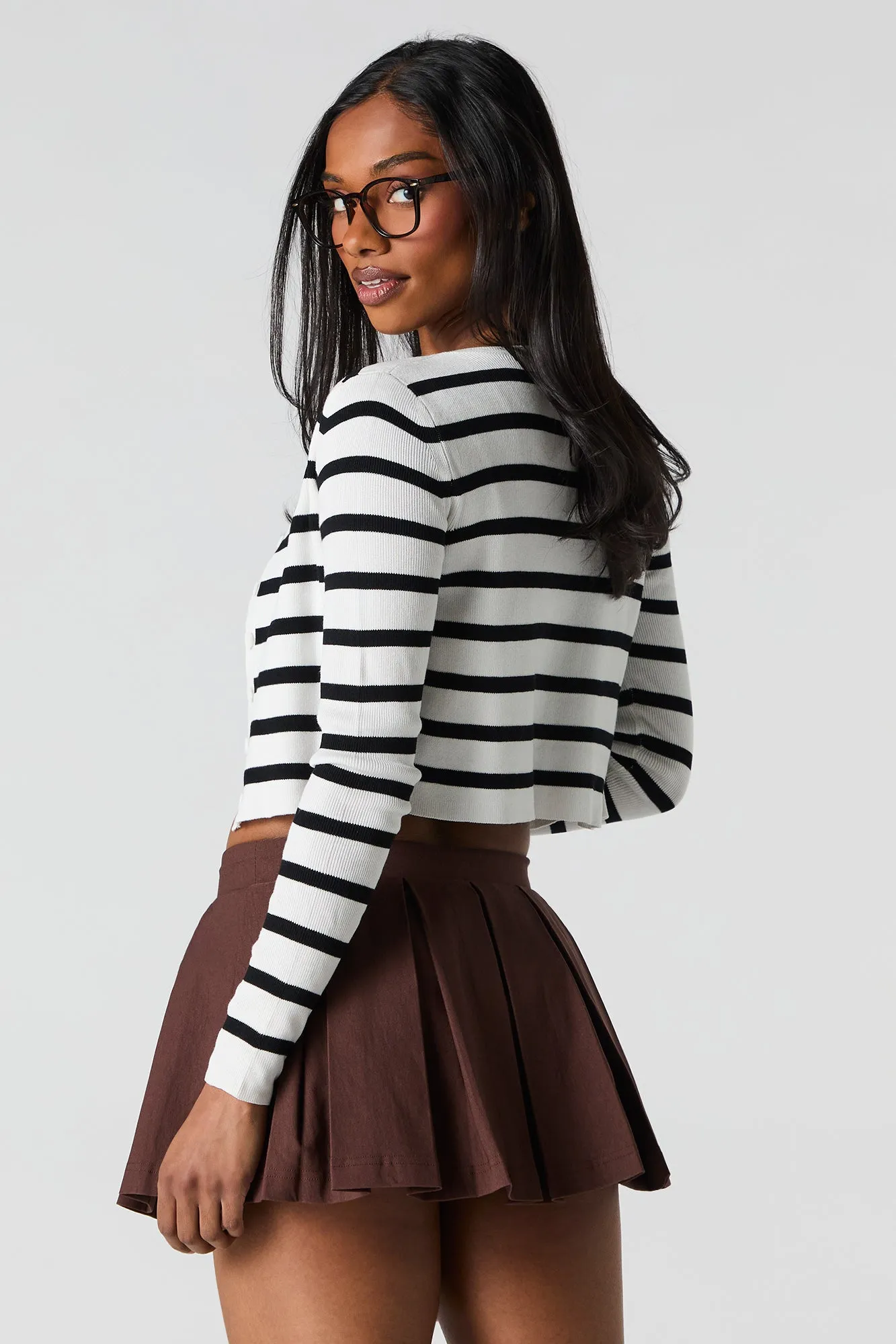 Pleated Mini Skort sold by Urban Planet product image thumbnail 2