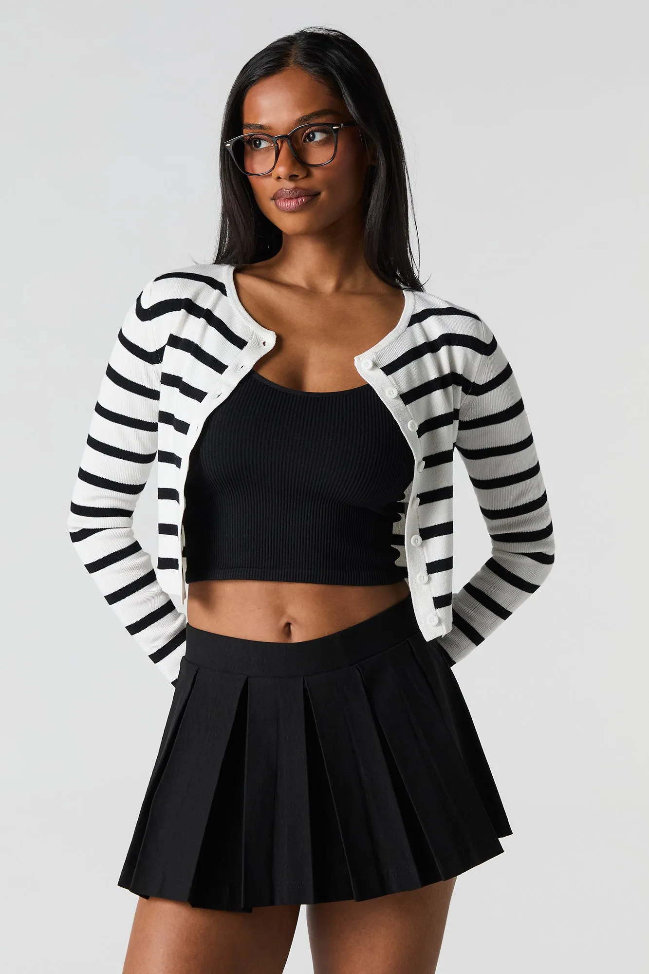 Pleated Mini Skort sold by Urban Planet product image thumbnail 5