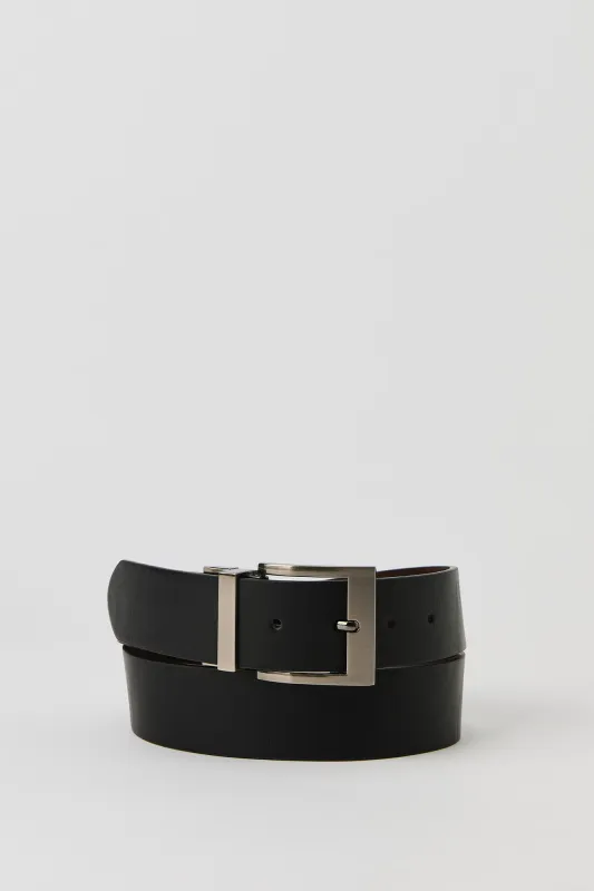 Reversible Faux Leather Square Buckle Belt sold by Urban Planet