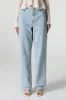 Double Button Wide Leg Jean sold by Urban Planet