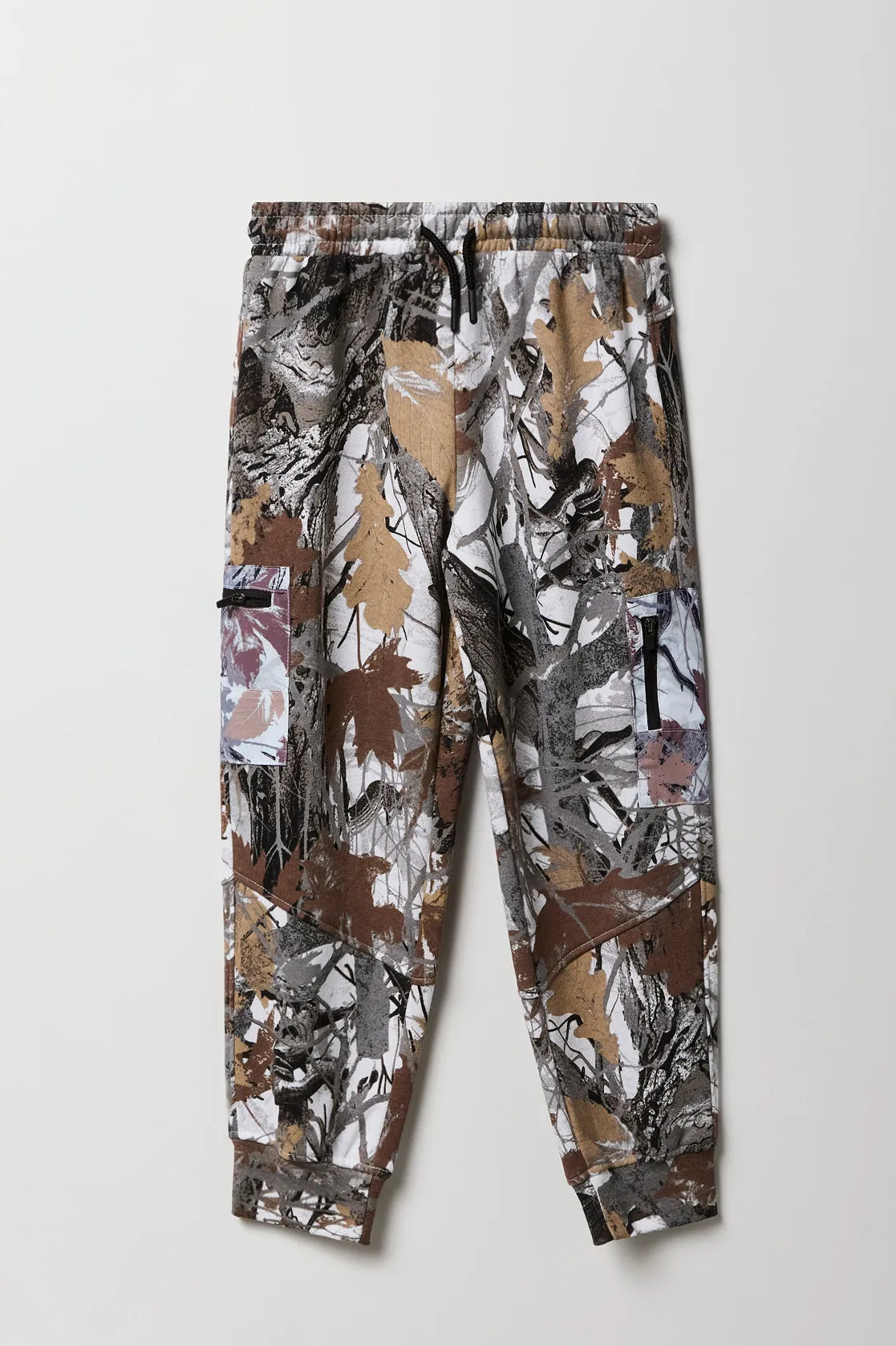 Boys Fleece Zipper Pocket Jogger sold by Urban Planet