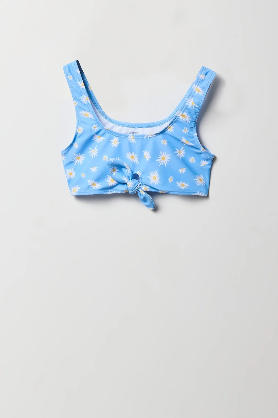 Girls Butterfly Print Tie Front 2 Piece Bathing Suit sold by Urban Planet product image thumbnail 2