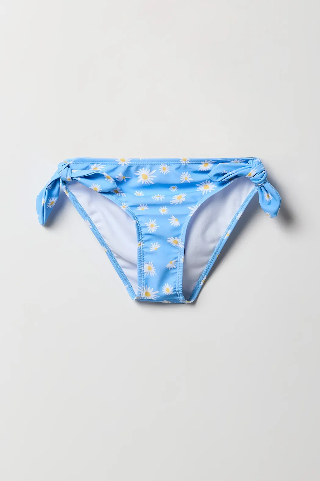 Girls Butterfly Print Tie Front 2 Piece Bathing Suit sold by Urban Planet product image thumbnail 4