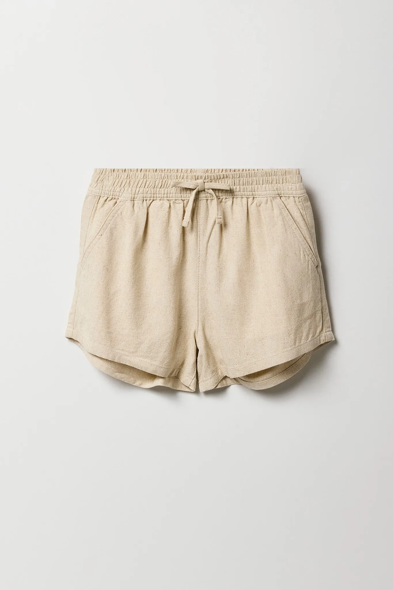 Girls Linen Drawstring Short sold by Urban Planet product image thumbnail 3