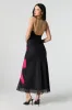 Robe maxi en filet imprimé sold by Urban Planet