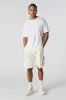 Short cargo long en molleton avec fermeture à glissière sold by Urban Planet