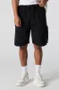 Short cargo long en molleton avec fermeture à glissière sold by Urban Planet