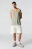 Summer Print Fleece Longline Short sold by Urban Planet
