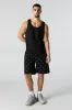 Summer Print Fleece Longline Short sold by Urban Planet