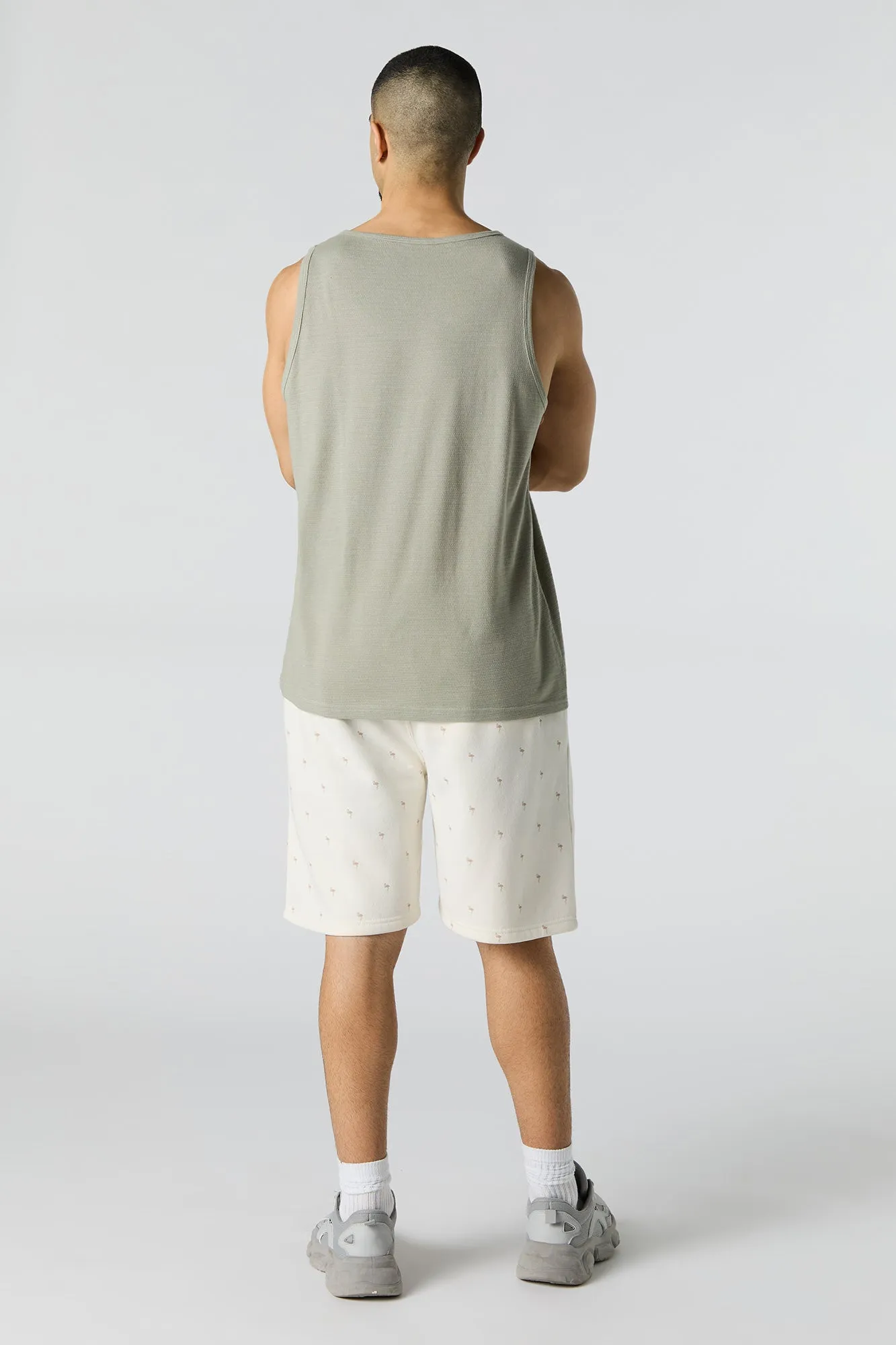 Short long en molleton à imprimé Summer sold by Urban Planet product image thumbnail 3