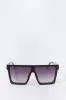 Lunettes de soleil carrées surdimensionnées à imprimé Playboy sold by Urban Planet