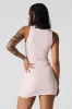 City Embroidered Ribbed Mini Tank Dress sold by Urban Planet