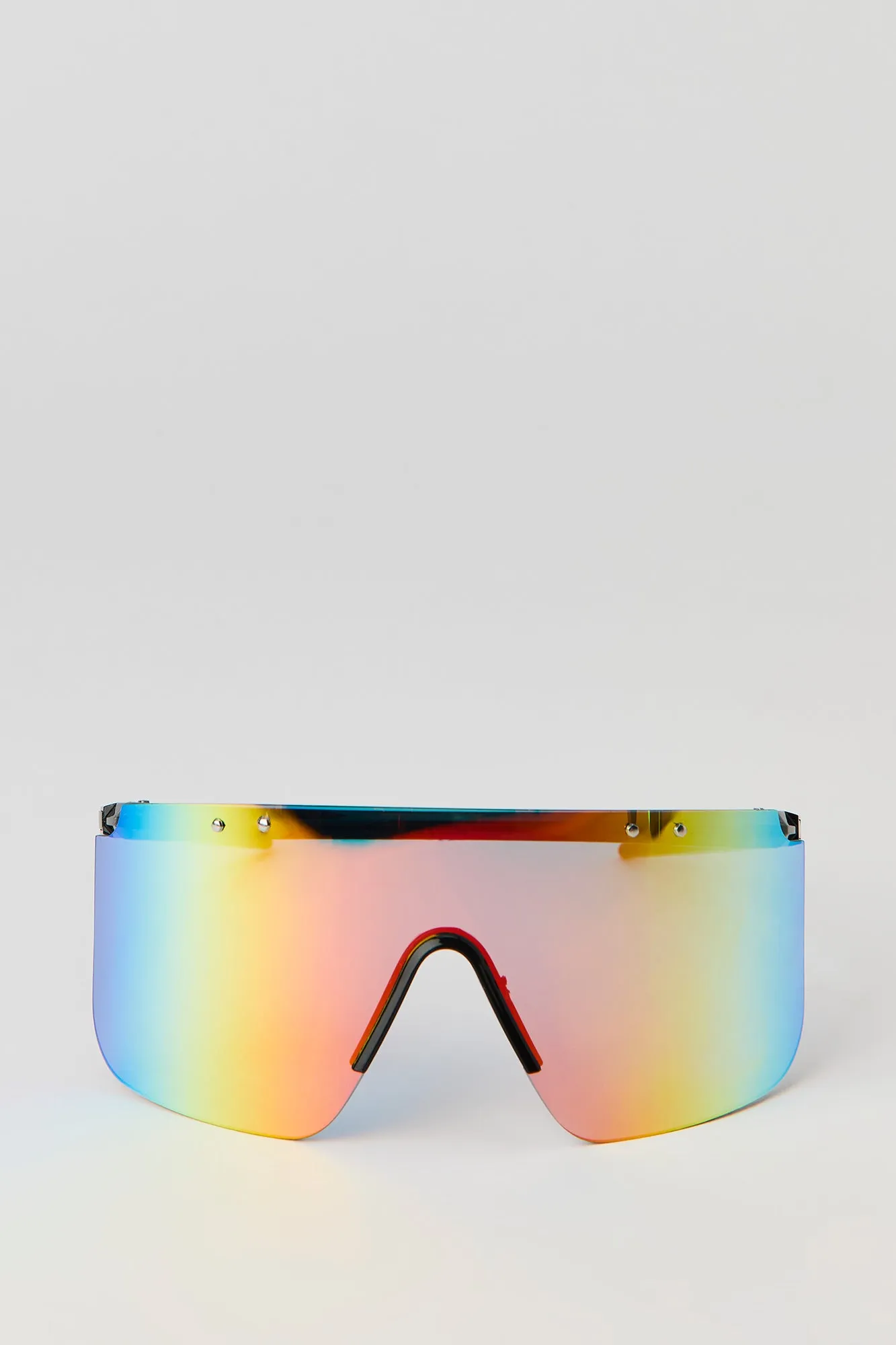 Rimless Shield Sunglasses sold by Urban Planet
